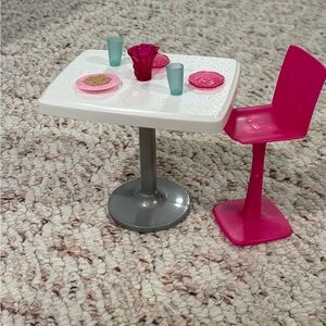 Barbie Dreamhouse Table & Accessories